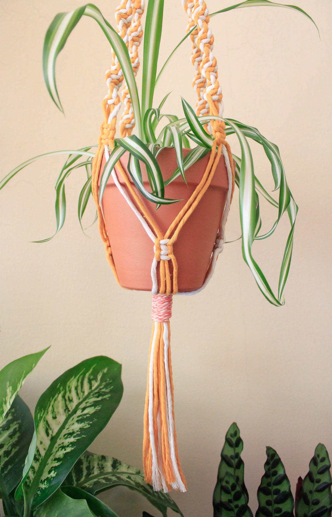 Hello Yellow Plant Hanger
