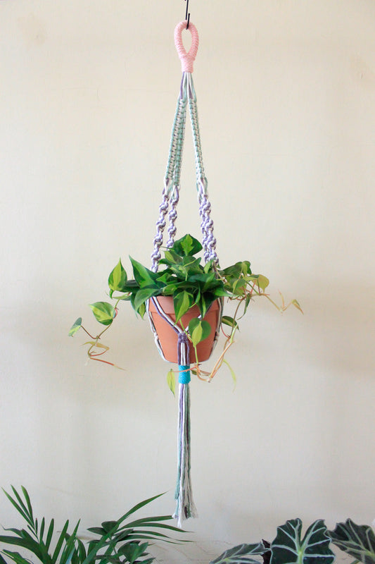 90s Windbreaker Plant Hanger